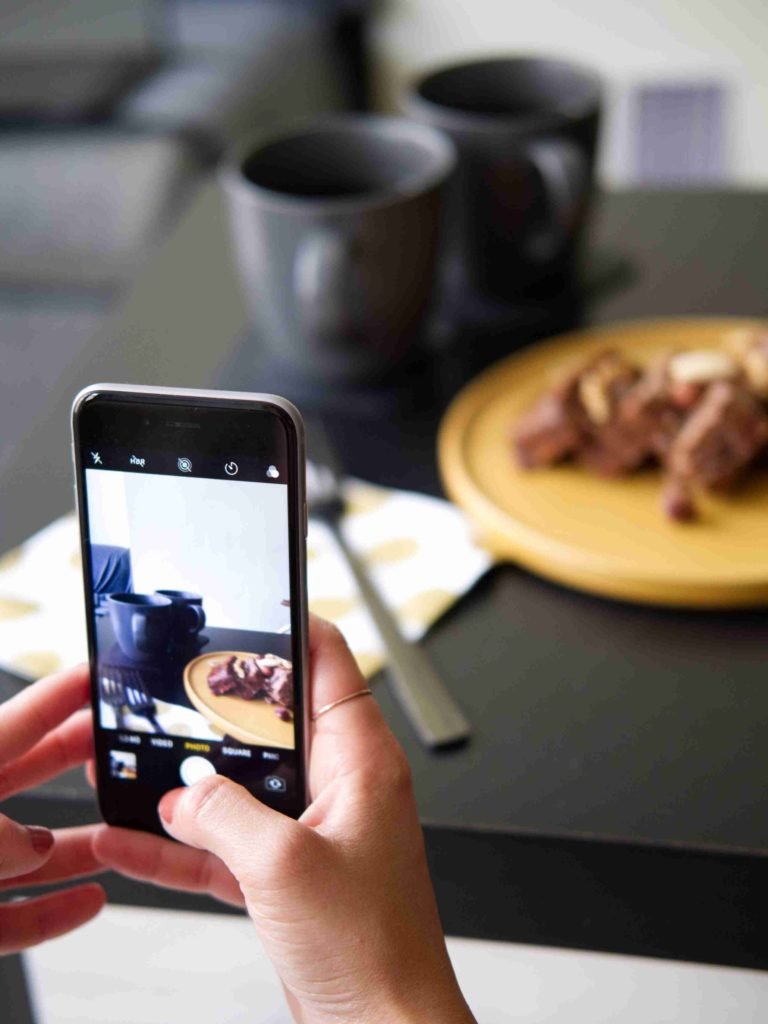 one of the digital marketing strategies is taking pics in restaurant by customers and offer them some discount for posting them